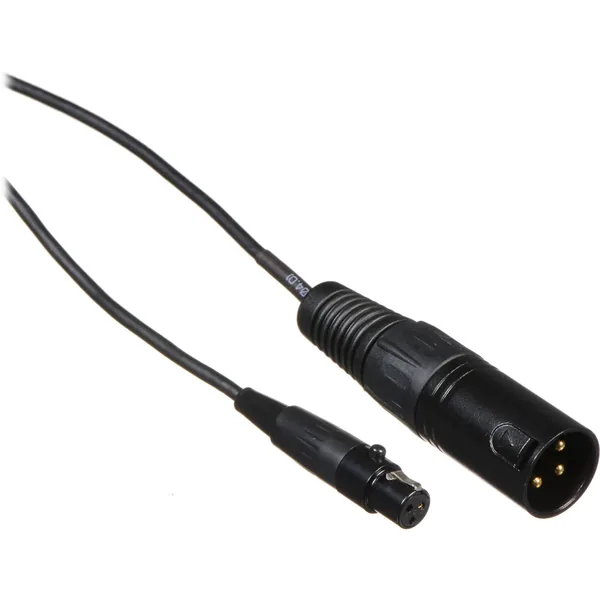 Cable Audix Mini-XLR hembra a XLR macho (25′, negro)