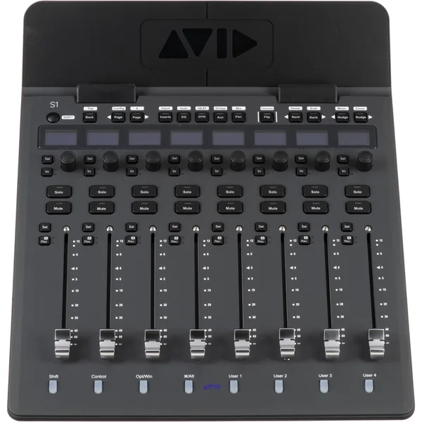 Superficie de control de escritorio compatible con Avid S1 EUCON