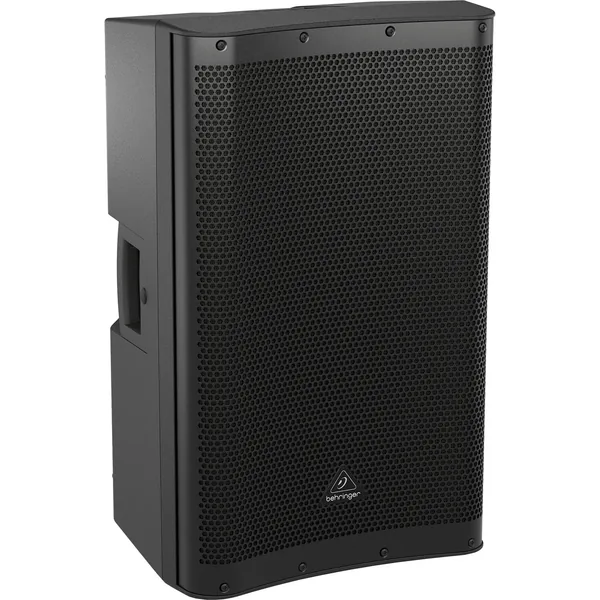 Behringer DR115DSP Sistema de altavoces activos de 1400W de 15″ con DSP y mezclador de 2 canales