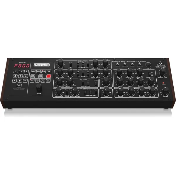 Behringer PRO-800 Sintetizador de escritorio polifónico analógico de 8 voces