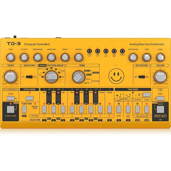 Behringer TD-3-AM Yellow-Img-167146