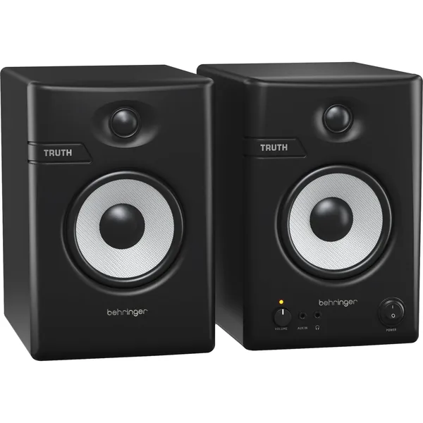 Monitores de estudio autoamplificados Behringer TRUTH 4.5 con guía de onda avanzada (par)