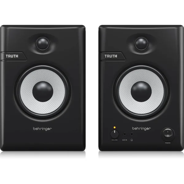 Monitores de estudio autoamplificados Behringer TRUTH 4.5 con guía de onda avanzada (par)