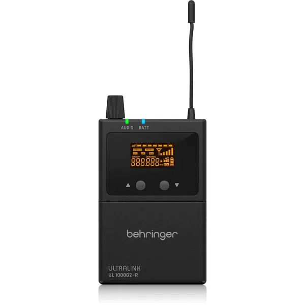 Behringer UL 1000G2-R Receptor inalámbrico y auriculares de monitoreo internos (EE. UU.: 584 a 608 MHz)