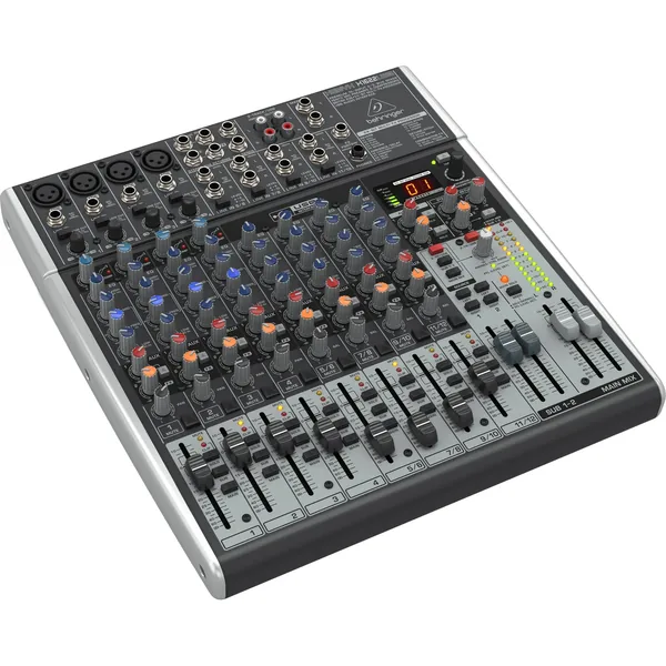 Behringer XENYX X1622USB Mezclador analógico premium de 16 entradas con efectos digitales e interfaz de audio USB