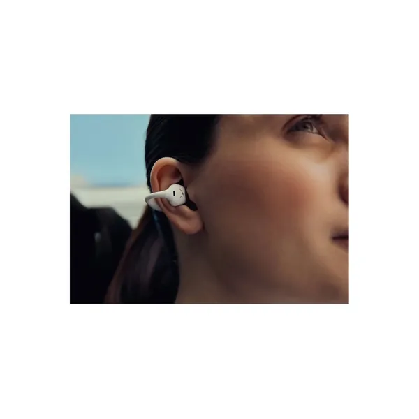Beyerdynamic Amiron Zero True – Auriculares inalámbricos con clip para oreja abierta (blanco)
