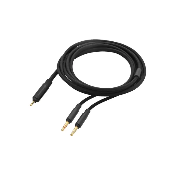 Cable estéreo de doble cara Beyerdynamic con mecanismo de bloqueo para uso en modo equilibrado (4 pines de 2,5 mm a dos de 3,5 mm, 4,6′)