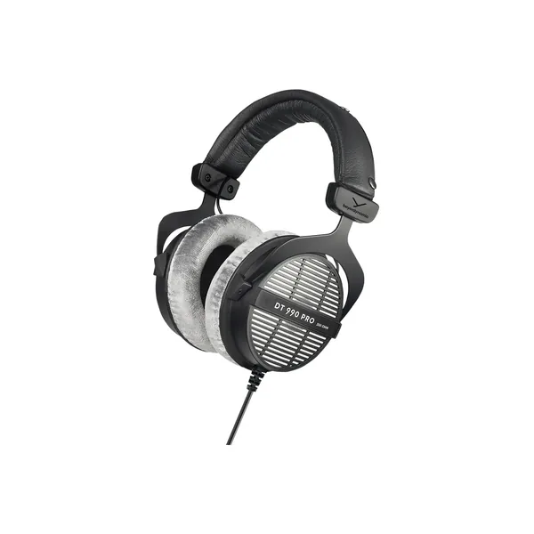 Beyerdynamic DT 990 PRO Auriculares de estudio supraaurales abiertos (negro y gris)