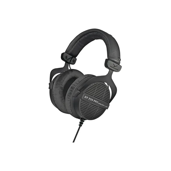 Beyerdynamic DT 990 PRO Auriculares de estudio supraaurales con parte trasera abierta (edición limitada en negro)