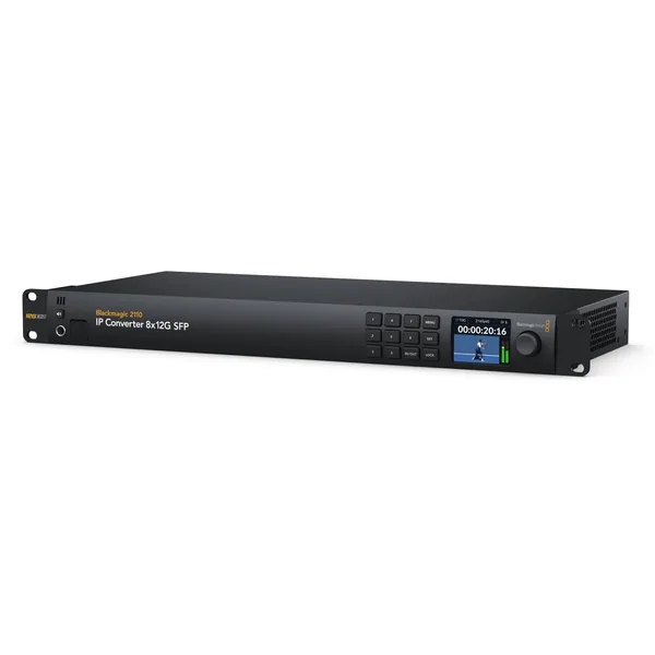 Blackmagic Design 2110 Convertidor IP 8x12G SFP