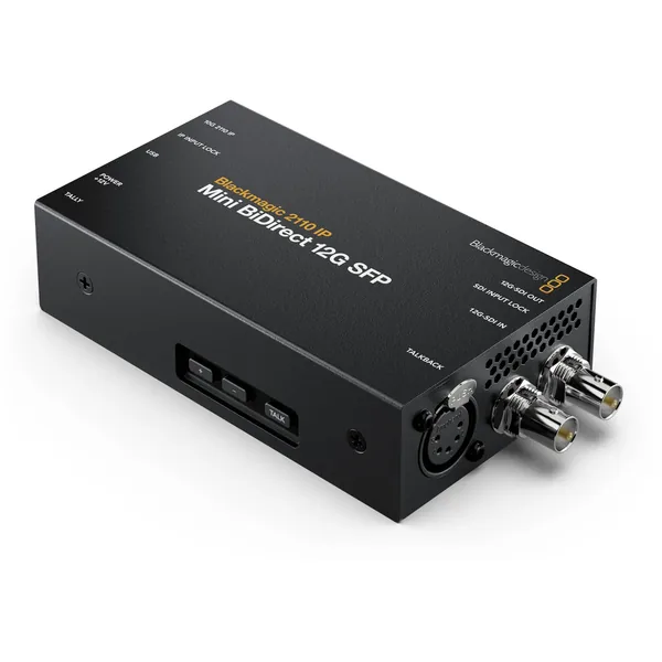 Convertidor Blackmagic Design 2110 IP Mini BiDirect 12G SFP