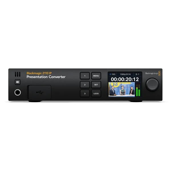 Convertidor de presentaciones IP Blackmagic Design 2110