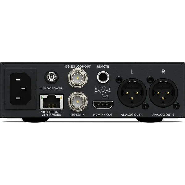 Convertidor Blackmagic Design 2110 IP SDI a HDMI 12G