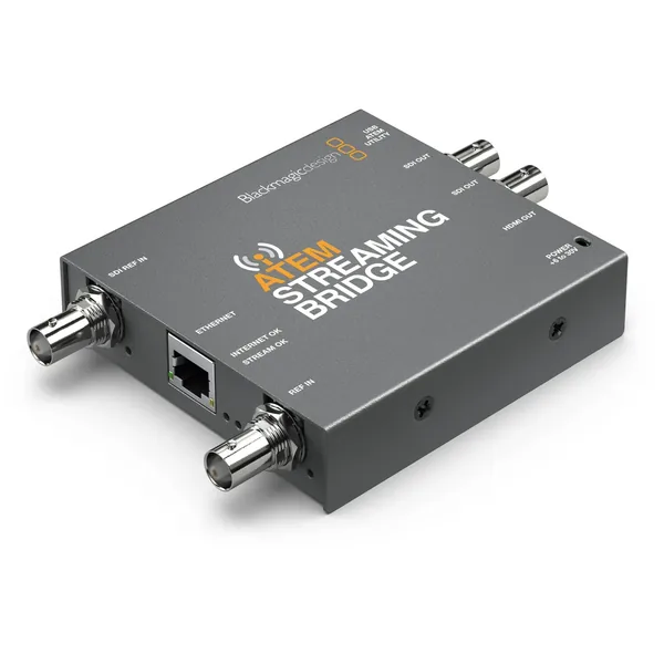 Puente de transmisión ATEM de Blackmagic Design para mezcladores de transmisión ATEM Mini Pro