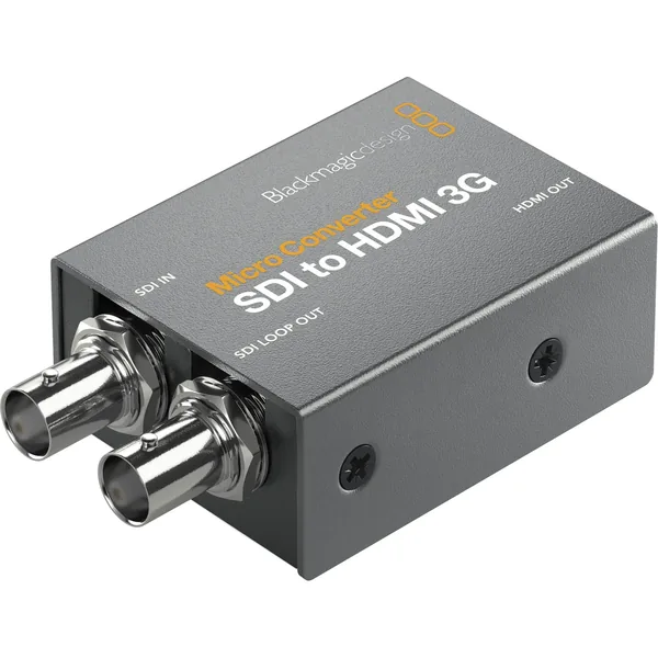 Blackmagic Design Micro Convertidor SDI a HDMI 3G (con Fuente de Alimentación)