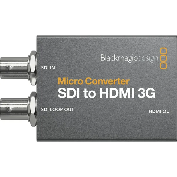 Blackmagic Design Micro Convertidor SDI a HDMI 3G (con Fuente de Alimentación)