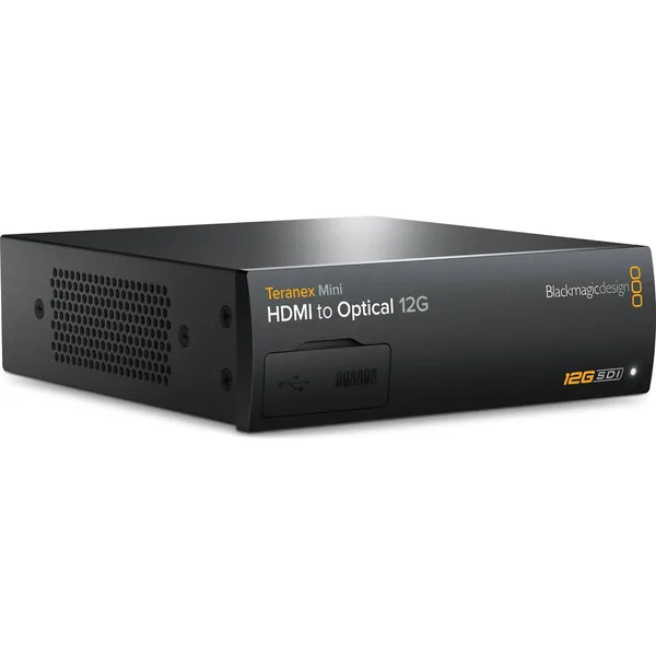 Blackmagic Design Teranex Mini HDMI a Óptico 12G Convertidor (Módulo de Fibra Óptica No Incluido)