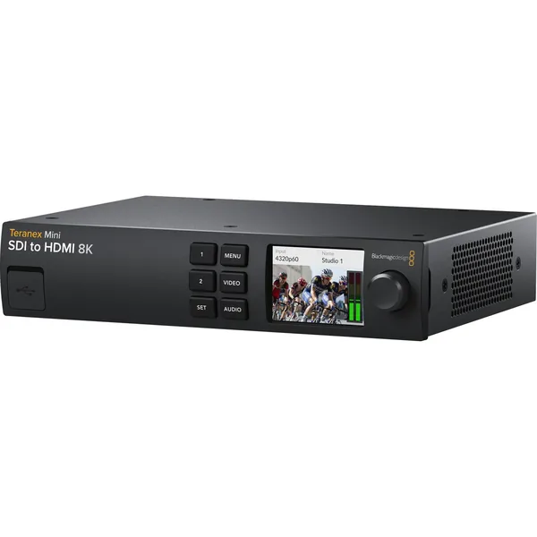 Solución de monitorización y convertidor Blackmagic Design Teranex Mini SDI a HDMI 8K