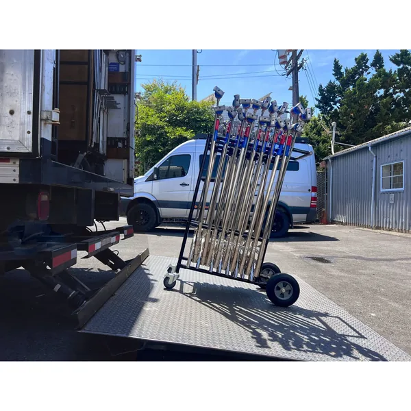 Carro con soporte en C SetFlex de Bolt Film Solutions