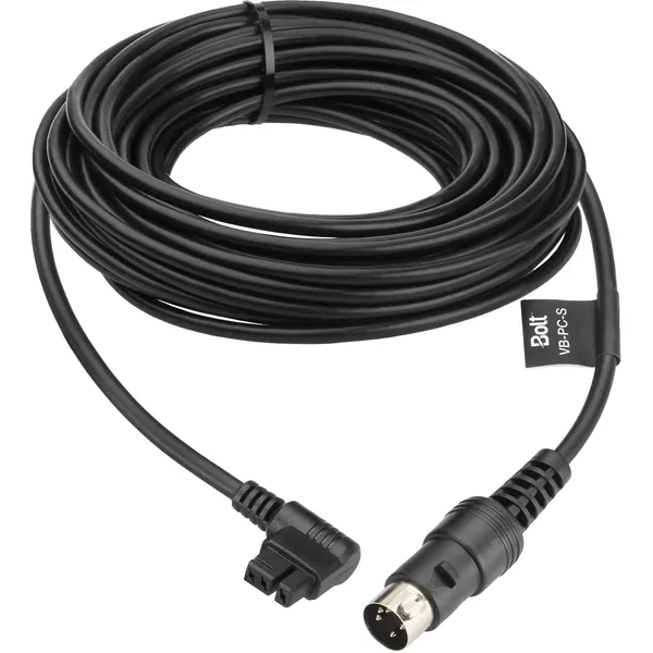Cable de alimentación de extensión Bolt de 15′ para flashes de bombilla desnuda serie VB