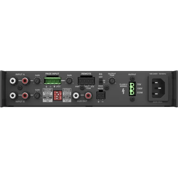 Amplificador de zona integrado Bose Professional Freespace IZA de 190 Hz (70/100 V)