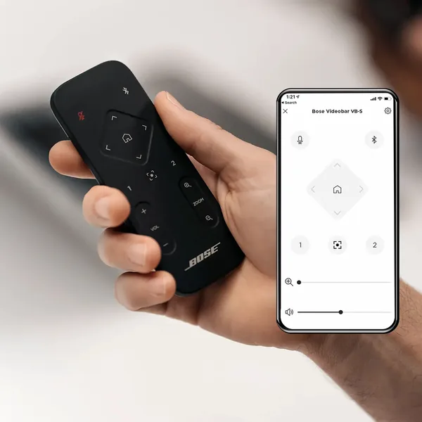Controlador remoto por infrarrojos profesional Bose para videobarra VB1