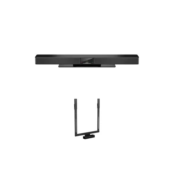 Sistema de conferencias USB todo en uno Bose Professional Videobar VB1 con kit de montaje de pantalla