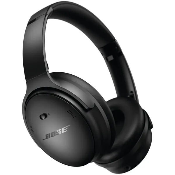 Bose QuietComfort Auriculares inalámbricos supraaurales con cancelación activa de ruido (negro)