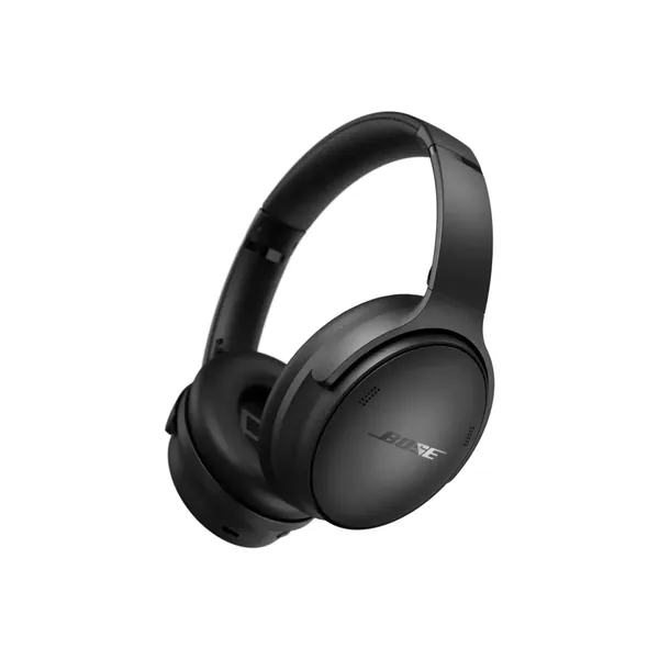 Bose QuietComfort Auriculares inalámbricos supraaurales con cancelación activa de ruido (negro)