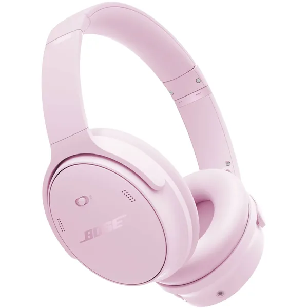 Bose QuietComfort Auriculares inalámbricos supraaurales con cancelación activa de ruido (rosa pétalo)