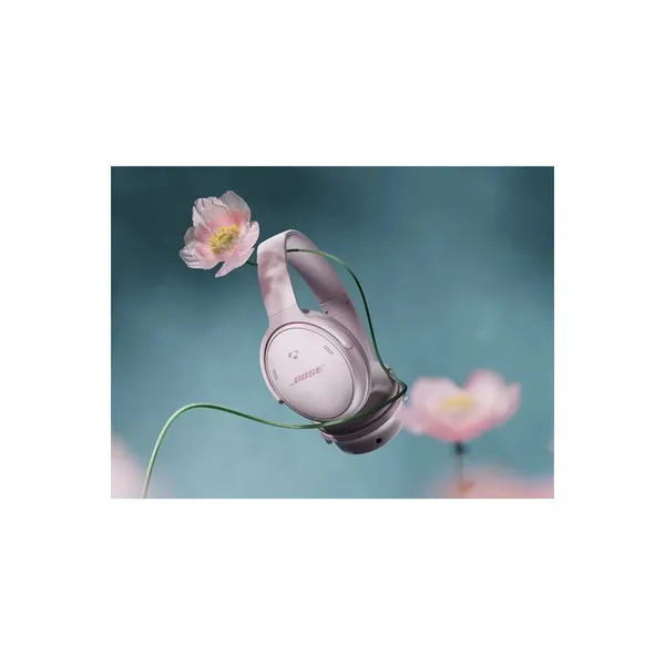 Bose QuietComfort Auriculares inalámbricos supraaurales con cancelación activa de ruido (rosa pétalo)
