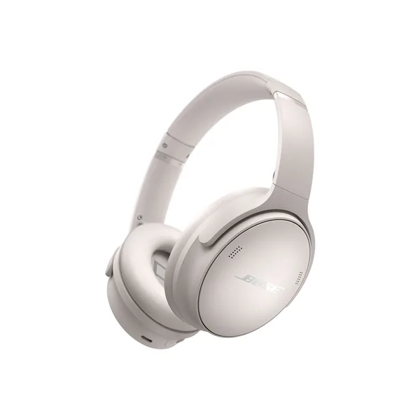 Bose QuietComfort Auriculares inalámbricos supraaurales con cancelación activa de ruido (humo blanco)