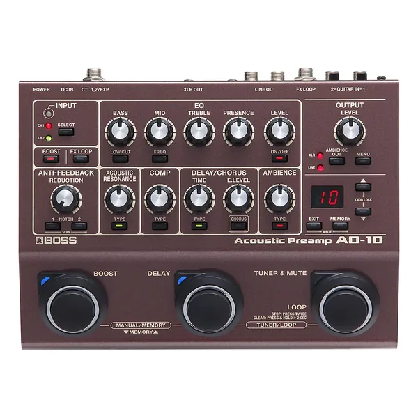 Boss AD-10 Acoustic Preamp & FX-Img-163856