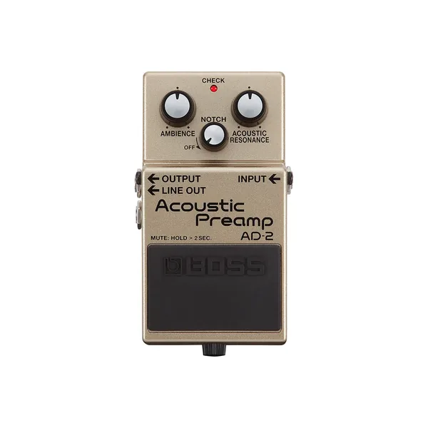 Pedal de preamplificador acústico BOSS AD-2