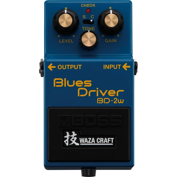 Pedal de distorsión BOSS BD-2W Blues Driver Waza Craft