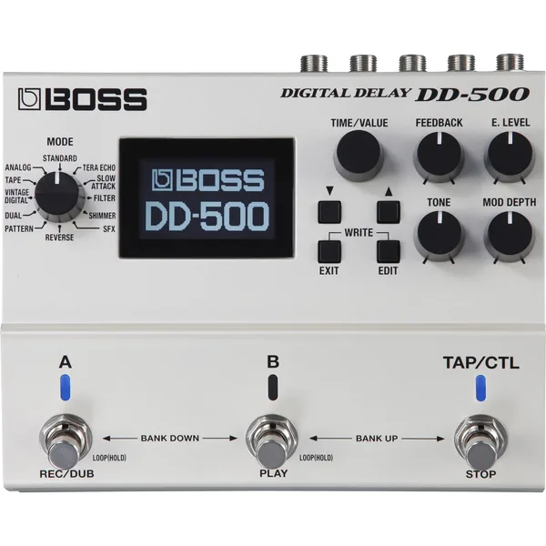 Pedal de retardo digital BOSS DD-500
