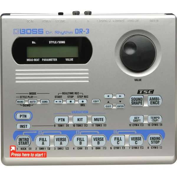 Caja de ritmos BOSS DR-3 Dr. Rhythm