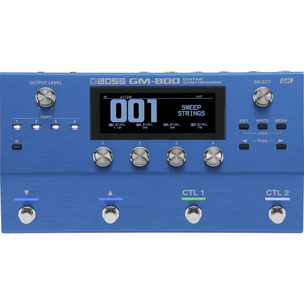 Sintetizador de guitarra BOSS GM-800