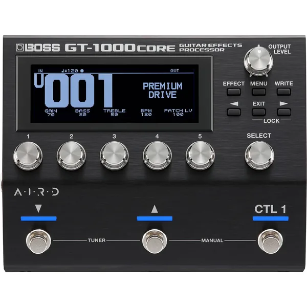 Procesador de efectos para guitarra y bajo BOSS GT-1000CORE