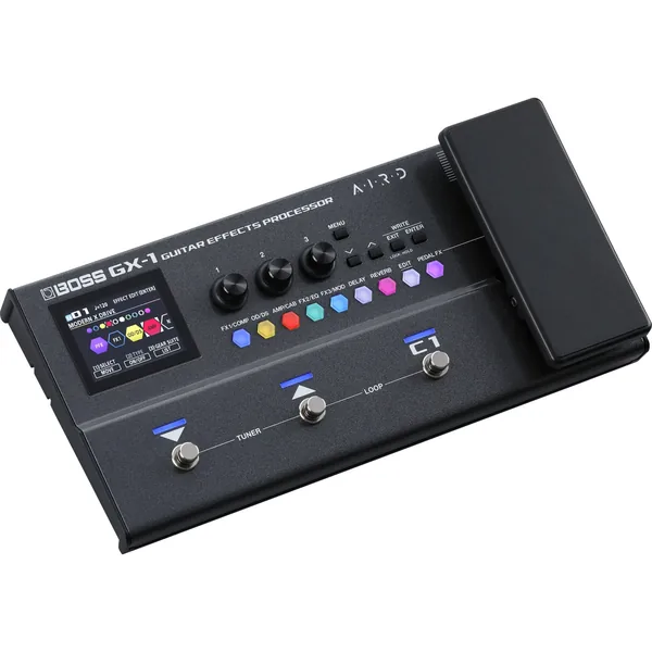 Pedal procesador multiefectos BOSS GX-1 con Bluetooth