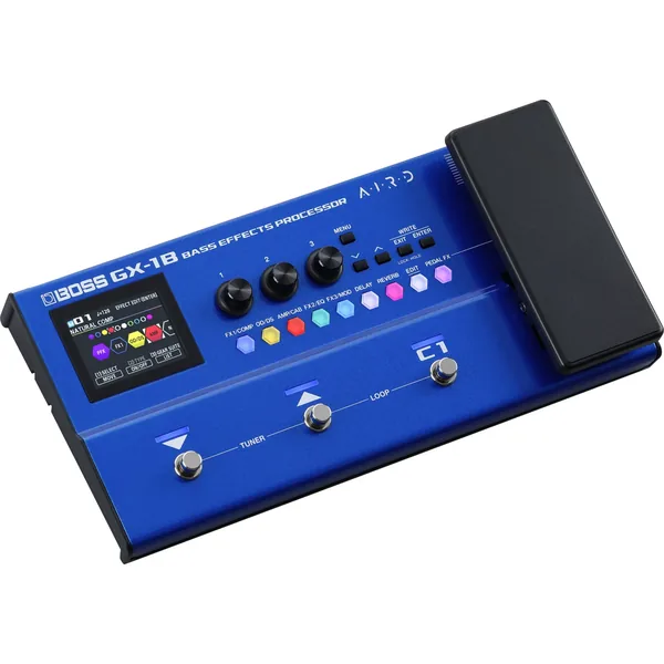 Pedal procesador de bajo multiefectos BOSS GX-1B con Bluetooth