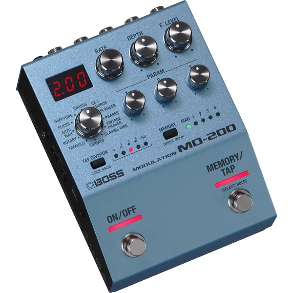 Pedal de modulación BOSS MD-200 para guitarras eléctricas