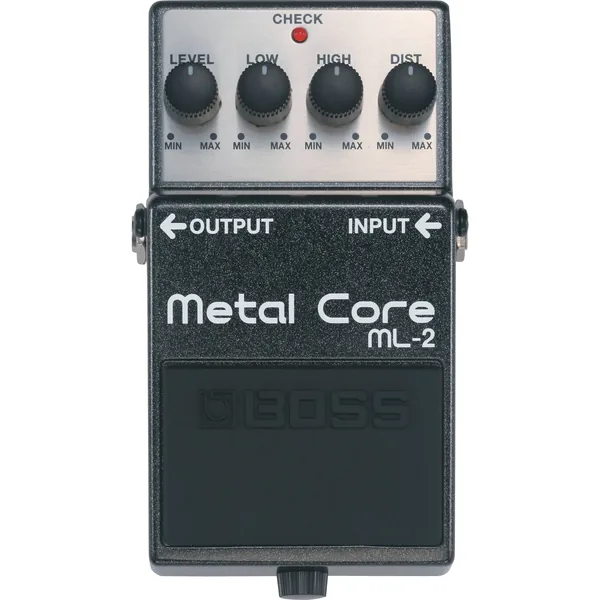 Pedal de distorsión con núcleo metálico BOSS ML-2