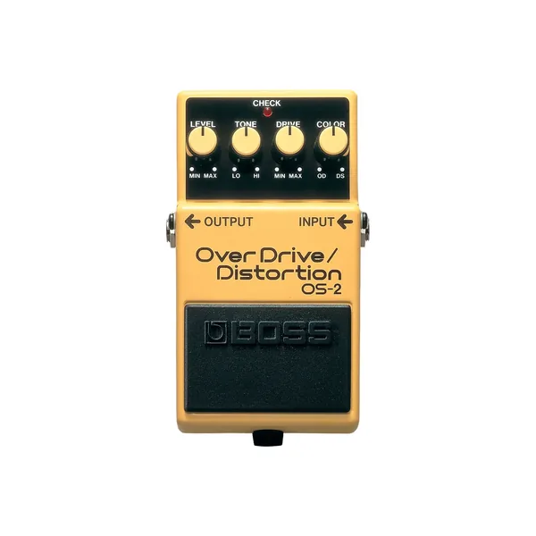 BOSS OS-2 OverDrive y distorsión