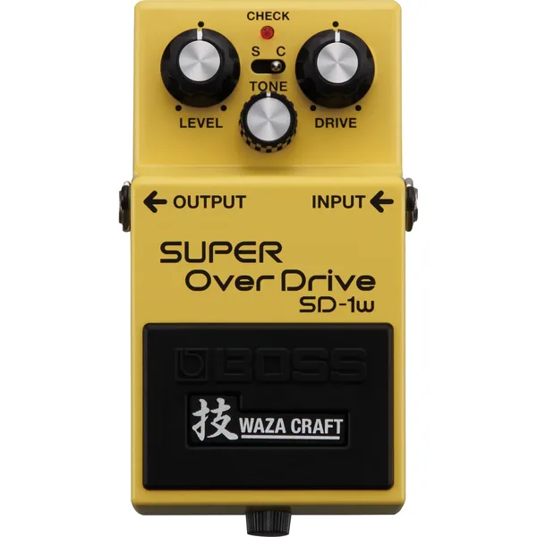 Pedal de guitarra BOSS SD-1W Super Overdrive Waza Craft