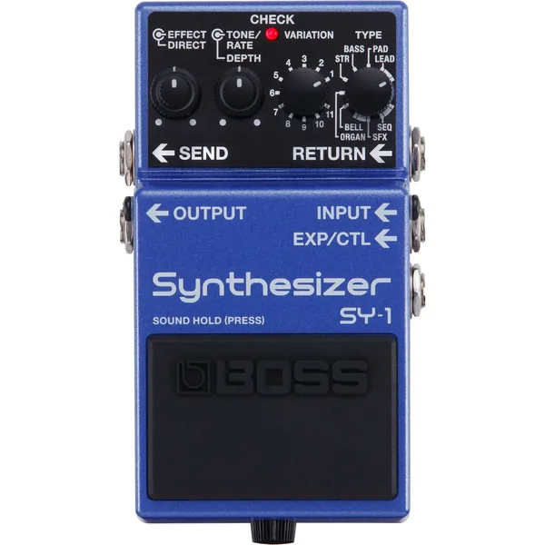 Pedal sintetizador BOSS SY-1 para guitarra eléctrica