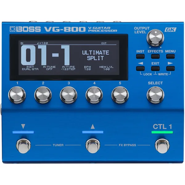Procesador multiefectos BOSS VG-800 V-Guitar