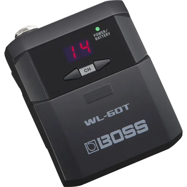 Transmisor inalámbrico BOSS WL-60T para sistemas de guitarra inalámbricos WL-60