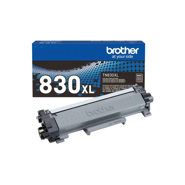 Impresora láser monocromática multifunción Brother HL-L2480DW con kit de cartucho de tóner negro de alto rendimiento TN830XL
