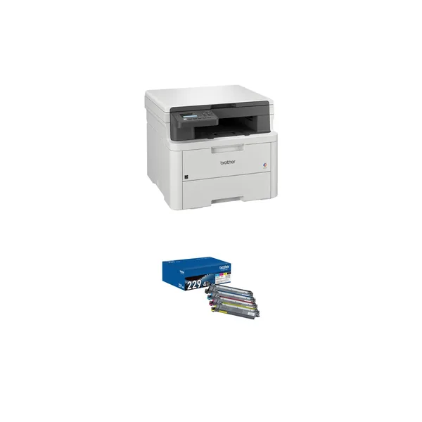 Impresora multifunción digital en color Brother HL-L3300CDW con kit de tóner de rendimiento estándar TN2294PK